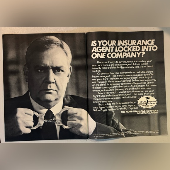Independent Insurance Agent 1982 Advertisement (Life Magazine) - Picture 1 of 1